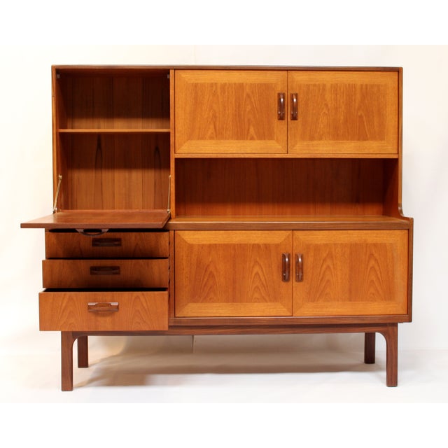 Mid Century G Plan Teak Sideboard Wall Unit Chairish