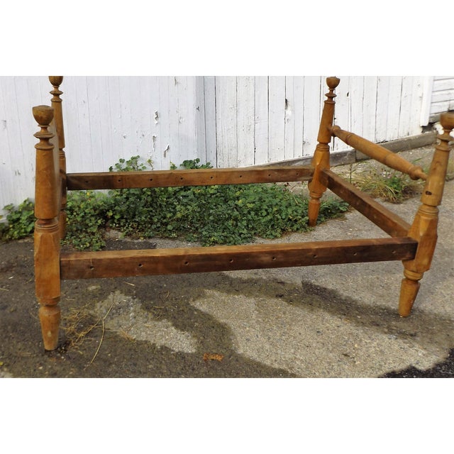 Early 1800s Twin Size Rope Bed Chairish