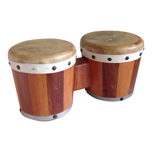 Vintage Mexican Double Bongos Chairish