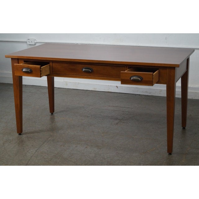 Restoration Hardware Solid Cherry Writing Desk by Michaels Furniture