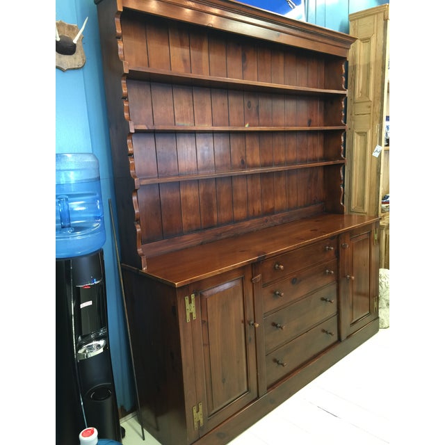 Vintage Pine Hutch by the Pine Shop