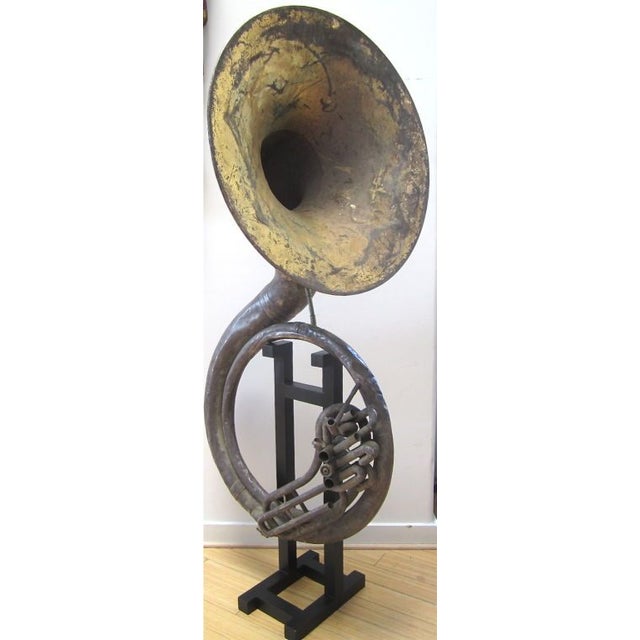 Antique Sousaphone on Stand Chairish