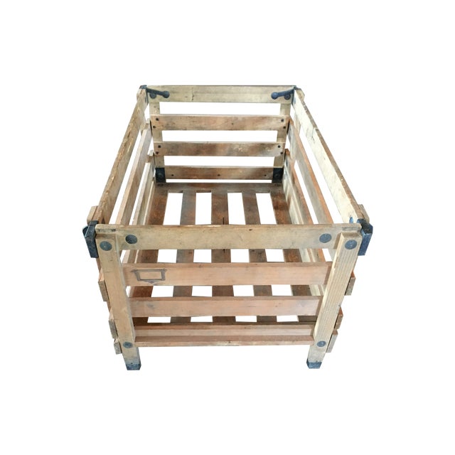 Fold Down Crates Chairish