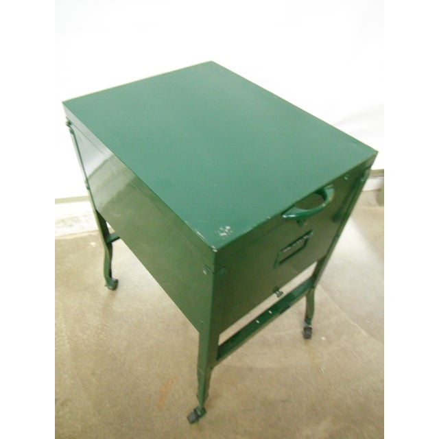 Vintage Industrial Rolling File Chairish