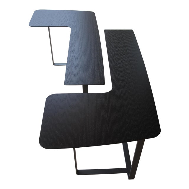 Natuzzi LShaped Side Tables A Pair Chairish