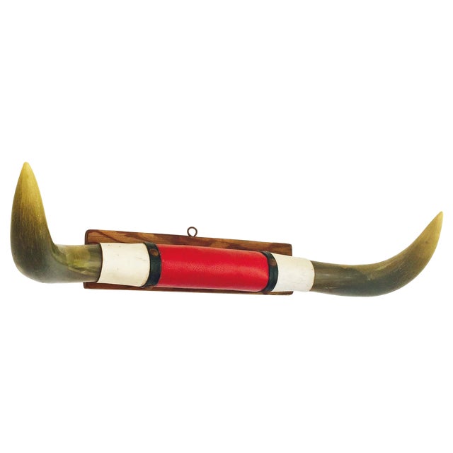 Vintage Wall Mounted Bull Horns Chairish