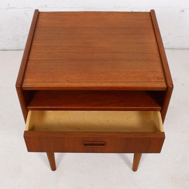 Teak Danish Modern End Tables by Falster Pair Chairish