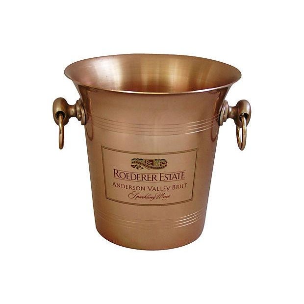 Vintage Roederer Estate Wine Chiller Bucket Chairish