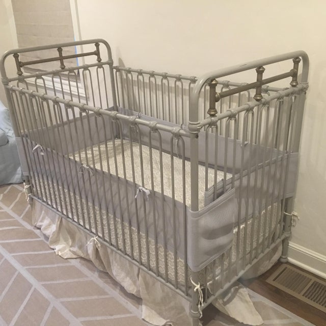 Restoration Hardware Iron Crib Chairish