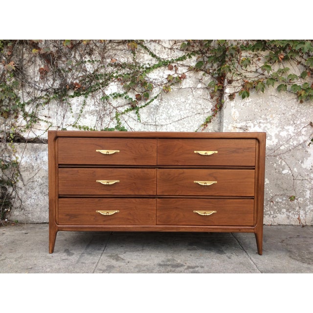 MidCentury Vintage 6 Drawer Dresser Chairish