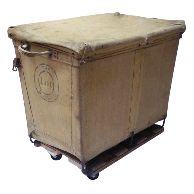 Industrial Laundry Basket Chairish