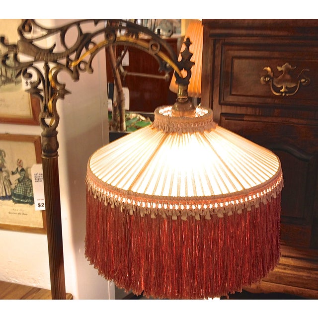 Antique 1930's Bronze Floor Lamp Chairish