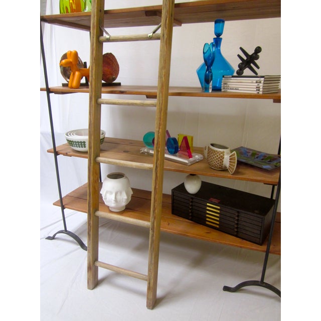 Antique Old Wood Farm Apple Picking Orchard Ladder Chairish