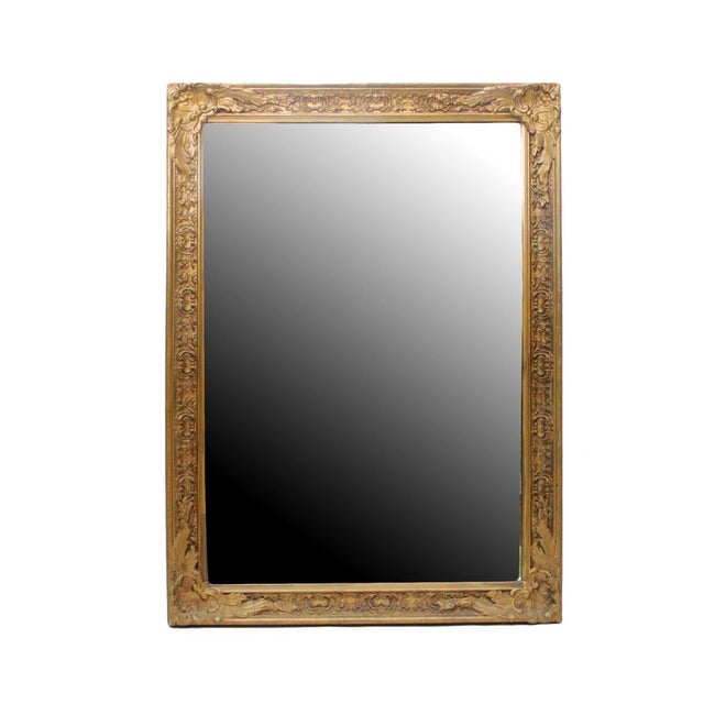 Antique Wood Mirror Chairish