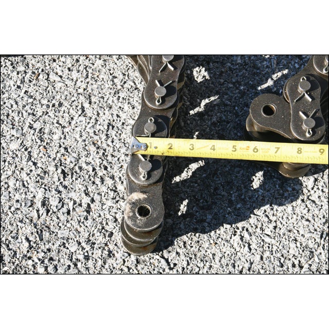 Industrial Steel Roller Coaster Chain Chairish