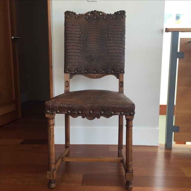 Spanish Dining Room Chairs Set of 6 Chairish