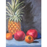 Still Life Tropical Fruit Oil Painting | Chairish