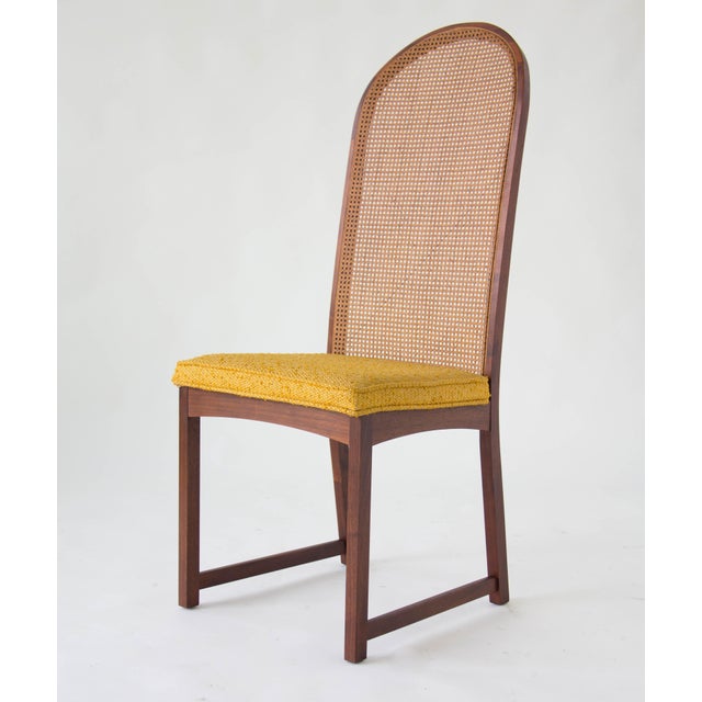 Milo Baughman HighBack Cane Chairs Set of 6 Chairish