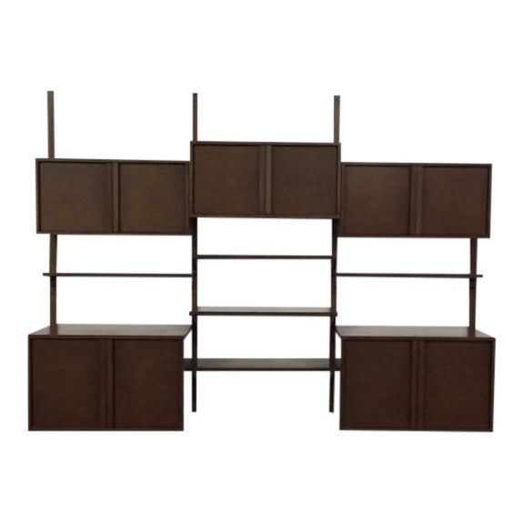 MidCentury WallMounted Modular Shelving Unit Chairish