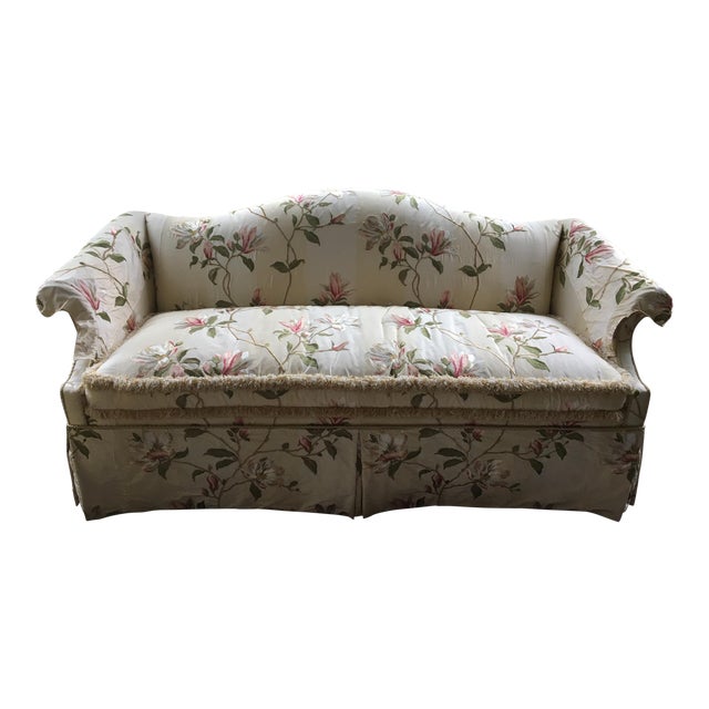 Vintage Embroidered Silk Sofa Chairish