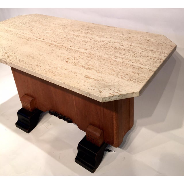 MidCentury Marble Console or Bar Chairish