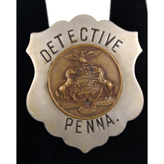 Antique Pennsylvania Detective Badge | Chairish