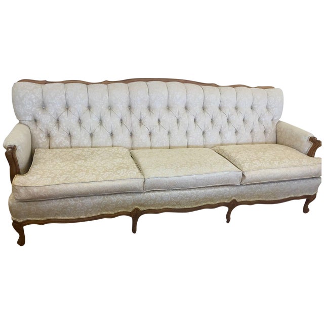 Broyhill Chesterfield French Provincial Sofa Chairish