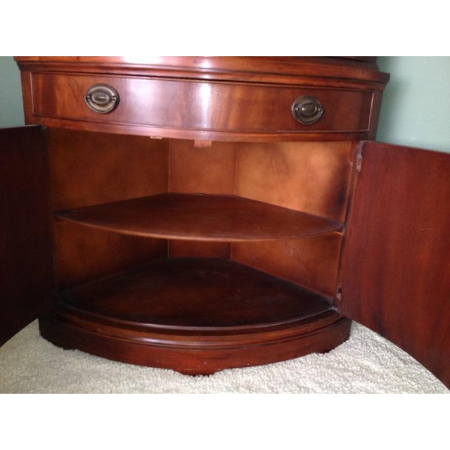 Drexel Mahogony Corner Chairish