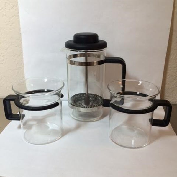 Vintage Bodum Mini French Press Set Chairish