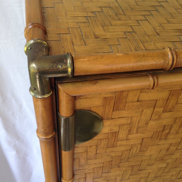 Faux Bamboo MidCentury Dixie Dresser Chairish