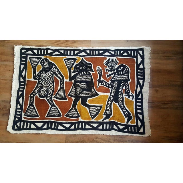 African Korogho Painting Mud Cloth Chairish