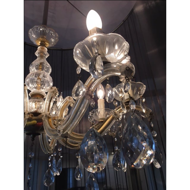 Murano Glass Chandelier With Shade Chairish