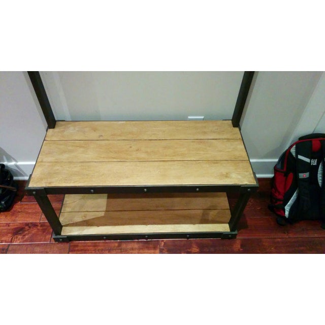 Restoration Hardware Coat Rack Bench Chairish