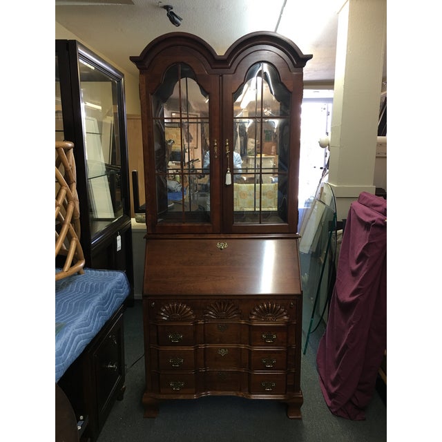 Jasper Co. Chippendale Style Secretary Desk Chairish