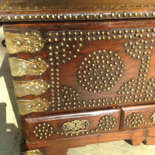 Antique AngloIndian Dowry Chest Chairish