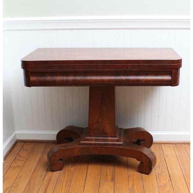 Antique Empire Game Table Chairish