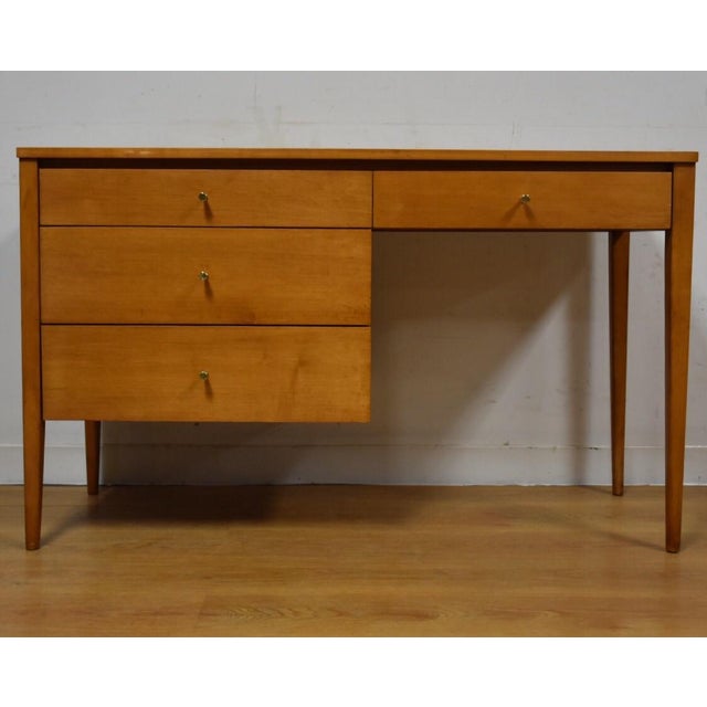 Paul McCobb Planner Group Maple Desk Chairish