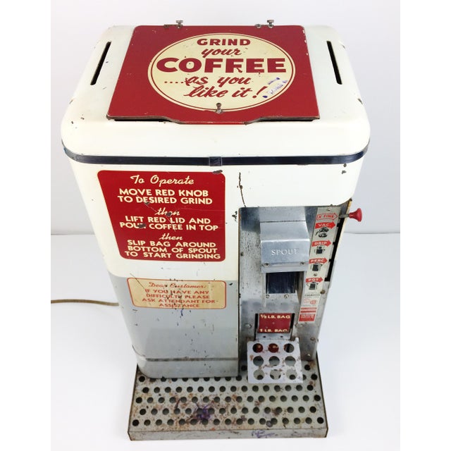 Vintage Supermarket Grindmaster Model 500 Coffee Bean Grinder Chairish