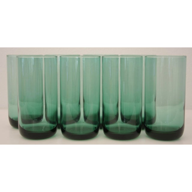 Modernist Aqua Water Glasses Set of 8 Chairish