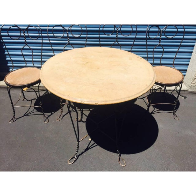 Amazing Ice Cream Parlor Table And Chairs