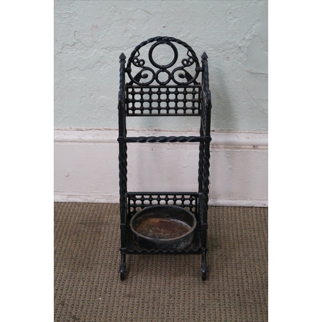 Bradley & Hubbard Cast Iron Cane Stand Chairish