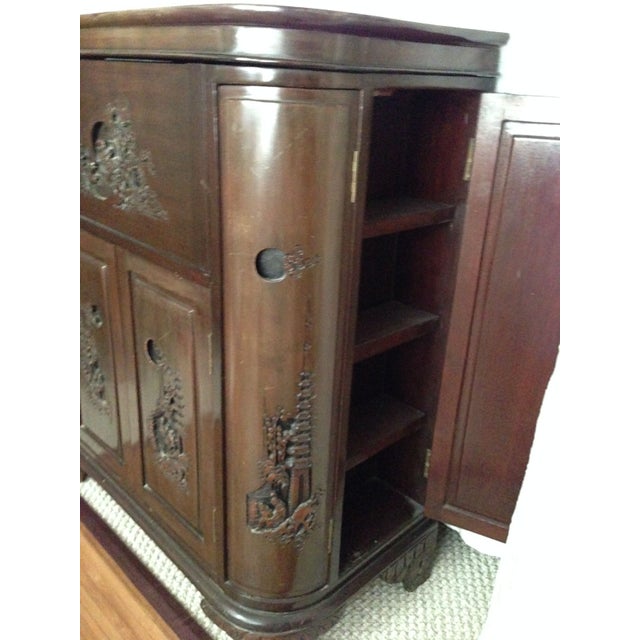 Asian Style Cherry Bar & Wine Chairish