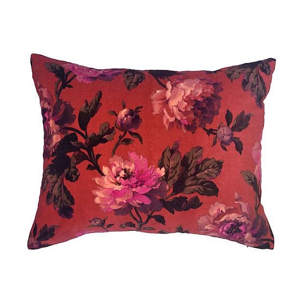 House of Hackney Floral Velvet Pillows A Pair Chairish