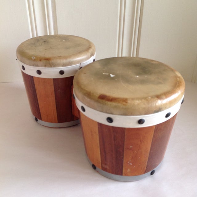Vintage Mexican Double Bongos Chairish