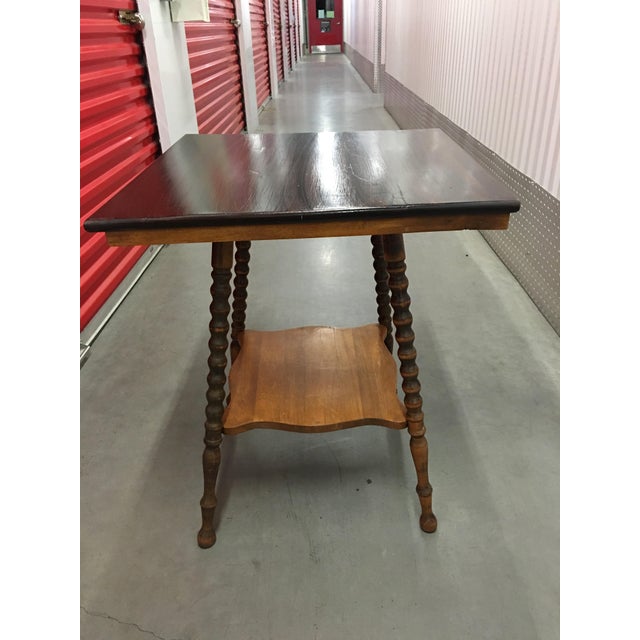 Antique Spindle Leg Parlor Table Chairish