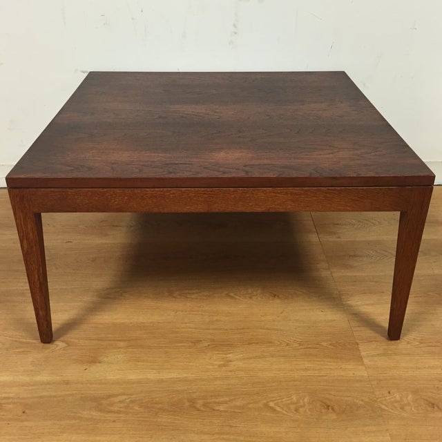 Mid-Century Modern Square Coffee Table | Chairish