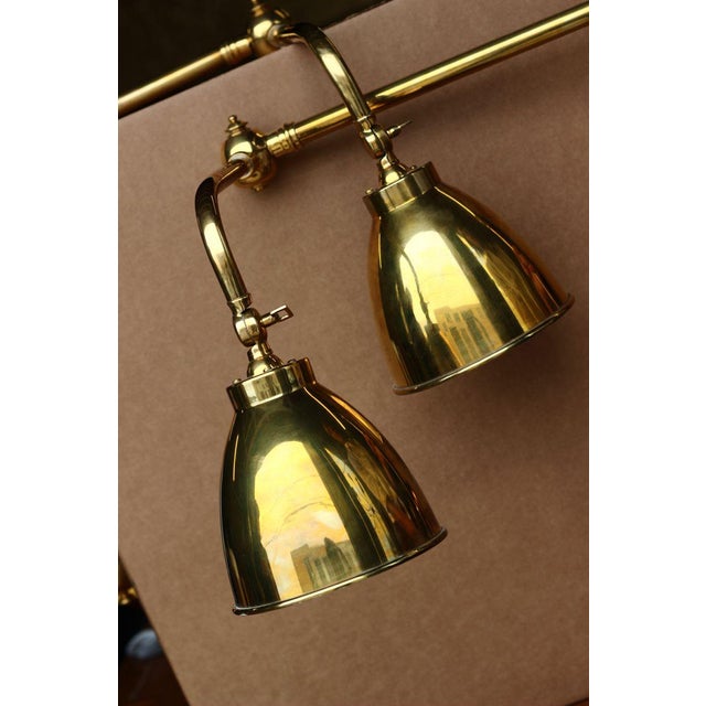 Brass Wall-Mounted Reading Lamps - A Pair Chairish