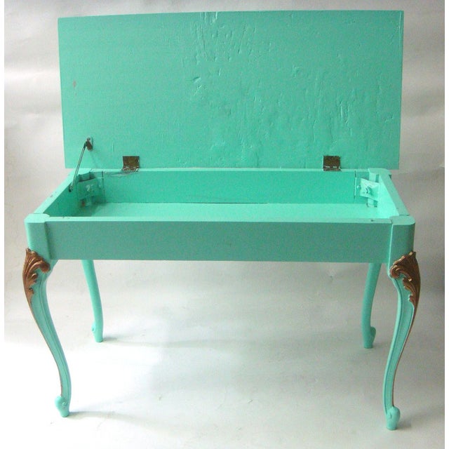 MidCentury Painted Piano Bench Chairish