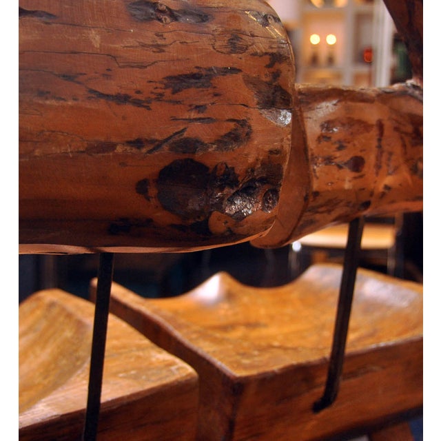 Tree Stump Bar Stools Pair Chairish