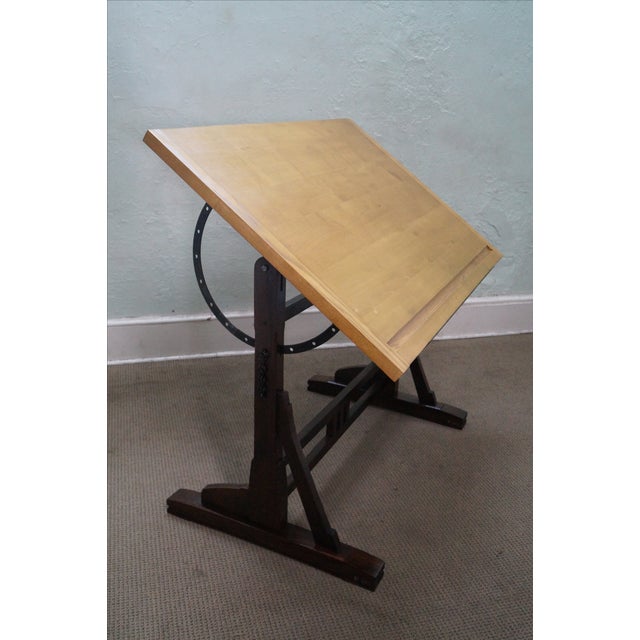 Restoration Hardware 1920s French Drafting Table Chairish